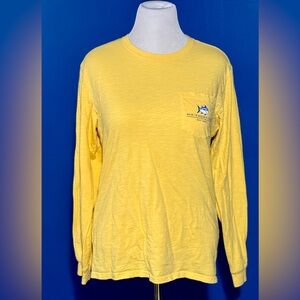 Southern Tide Yellow Channel Markers Tee Size-Medium